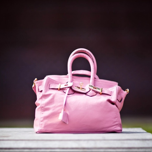 Rare Marco Tagliaferri Pink Satchel - Picture 11 of 11